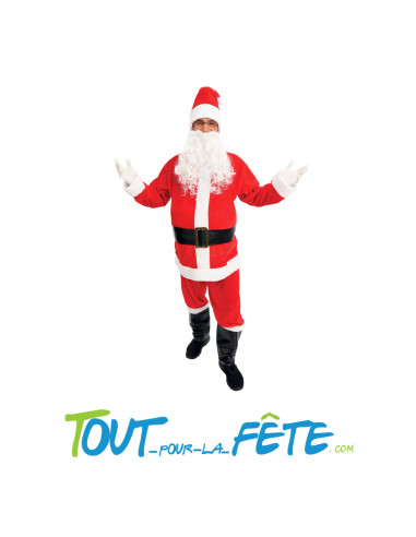 Costume de père-noel Luxe adulte