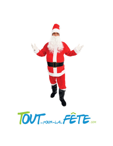 Costume de père-noel Luxe adulte