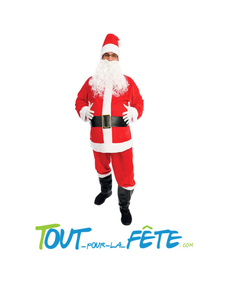 Costume de père-noel Luxe adulte