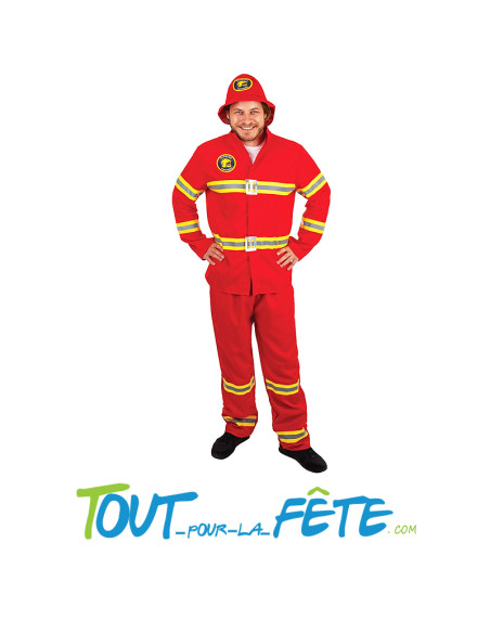 Déguisement de Pompier Adulte