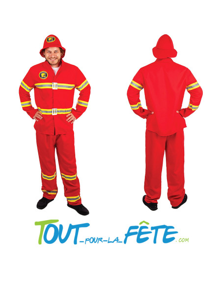 Déguisement de Pompier Adulte
