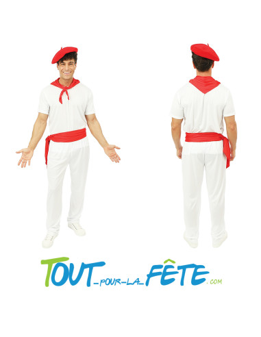 Costume Feria ( béret - T-shirt - pantalon )