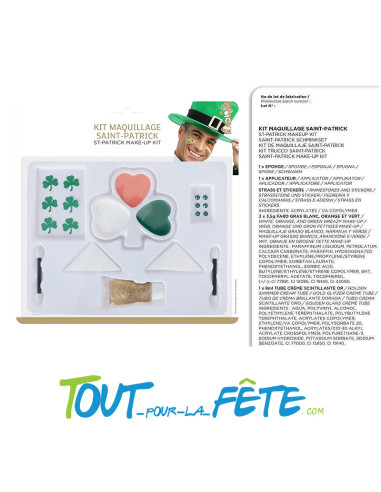 Kit maquillage Saint-Patrick