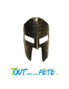 Casque de gladiateur / romain noir et or