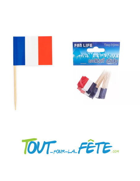 Pique à Cocktail Drapeau France