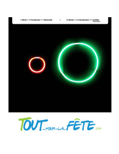 Lot de 50 bracelets fluo lumineux a craquer 2