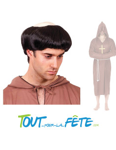 Perruque de Moine Homme 2