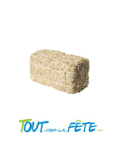 Botte de paille 13 x 7,5 x 7,5 cm