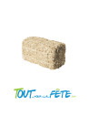 Botte de paille 13 x 7,5 x 7,5 cm