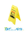 Panneau signalisation halloween