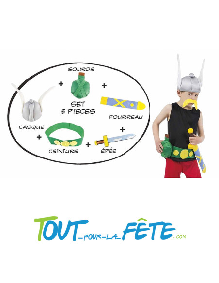 Set 5 pièces Astérix© enfant