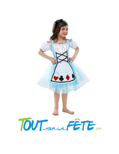 Déguisement Alice au pays des merveilles enfant