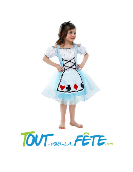 Déguisement Alice au pays des merveilles enfant