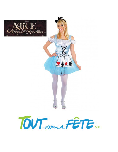 Déguisement Alice au pays des merveilles adulte