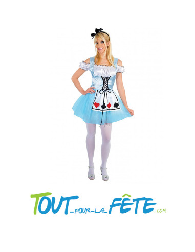 Déguisement Alice au pays des merveilles adulte