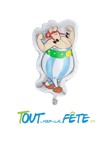 Ballon aluminium Obélix