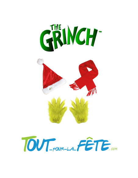 Kit d'accessoires The Grinch© 3 pièces