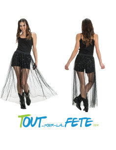 jupe longue summer festival noire 2