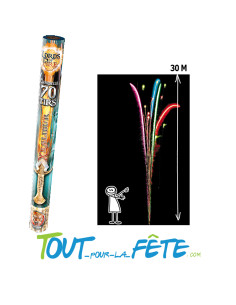 Chandelle Xkalibur 70 coups 30 mètres 2