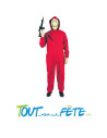 Costume braqueur casa del papel ( combinaison rouge )
