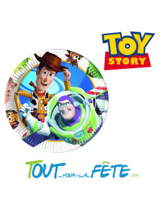 Lot de 8 assiettes Toy Story  © 2