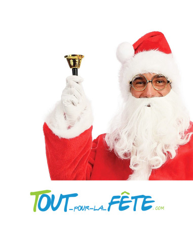 Cloche de père noël 12 cm