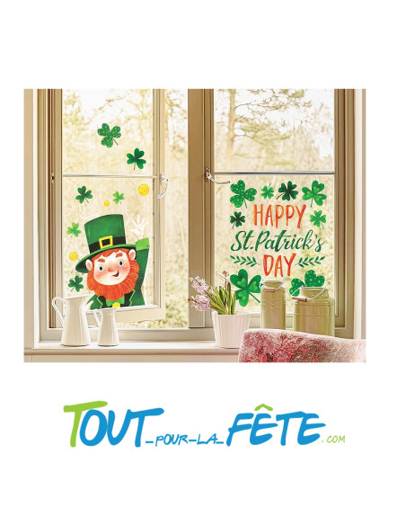 Stickers Saint-Patrick électrostatique