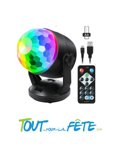 Projecteur de lumière rgb 16 couleurs led 2