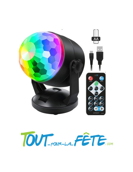 Projecteur de lumière rgb 16 couleurs led