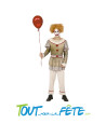 Costume clown "ça"  taille M/L  ( col / T-shirt / pantalon )