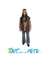 Déguisement hippie homme taille adulte multicolore