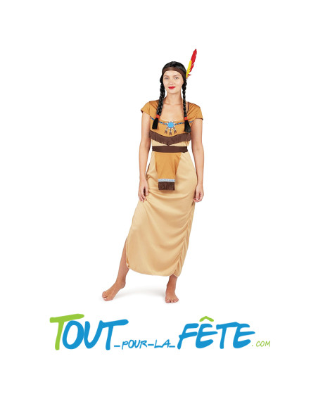 Costume indienne taille adulte