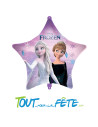 Ballon aluminium étoile La reine des neiges 46 cm