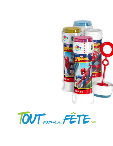 Bulle de savon 60ml Spider-man recyclable sans gluten
