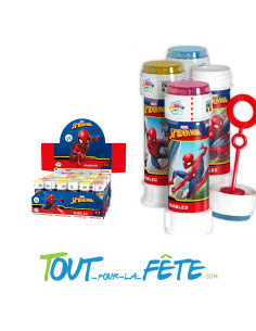 Bulle de savon 60ml Spider-man recyclable sans gluten