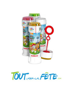 Bulle de savon 60ml Pat'Patrouille recyclable et sans gluten