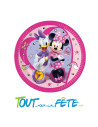 Lot de 8 assiettes Minnie © et Daisy © 23 cm