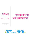 Guirlande de lettres en papier Minnie© 2 mètres