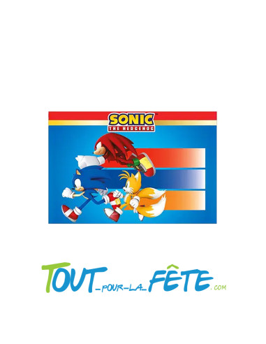 Nappe en plastique Sonic 120cm x 180cm