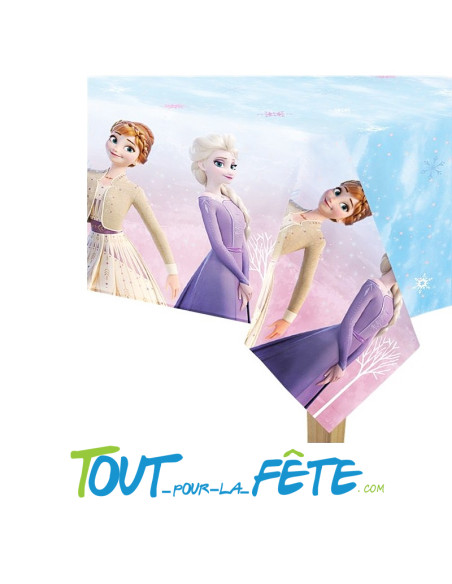 Nappe en plastique la reine des neiges 120cm x 180cm