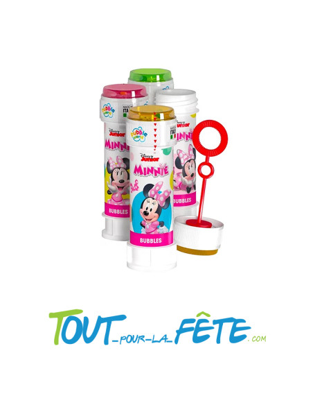 Bulle de savon 60ml Minnie recyclable et sans gluten