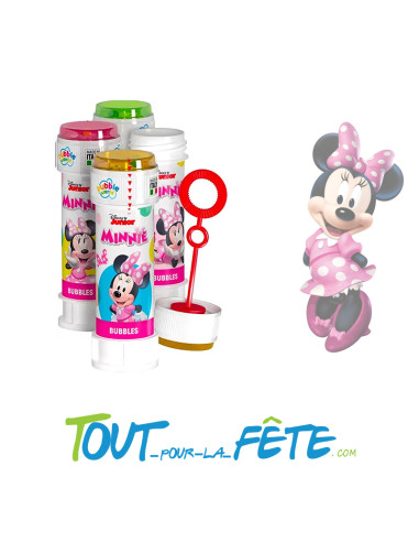 Bulle de savon 60ml Minnie recyclable et sans gluten