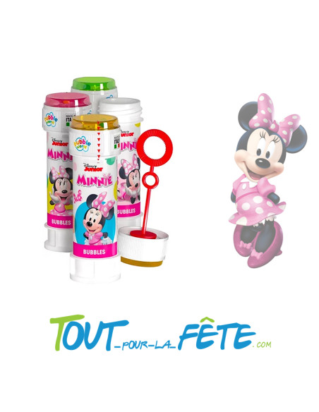 Bulle de savon 60ml Minnie recyclable et sans gluten