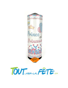 Bombe de table Reveal gender / Baby shower rose 2
