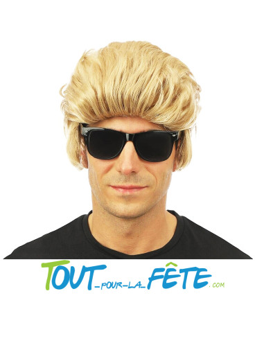 Perruque Johnny Homme blond