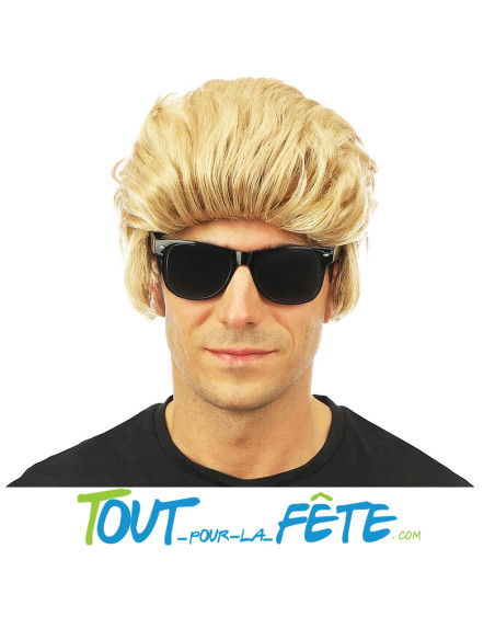 Perruque Johnny Homme blond