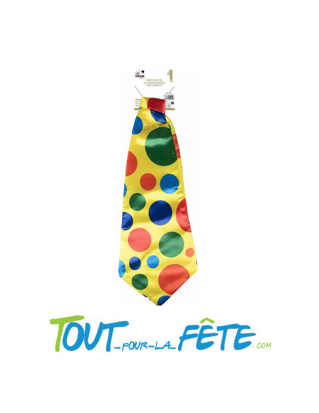 Cravate de clown géante