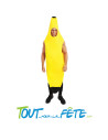 Déguisement banane taille unique pour adulte