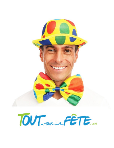 Noeud papillon géant de clown