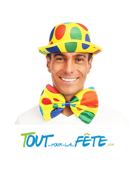 Noeud papillon géant de clown